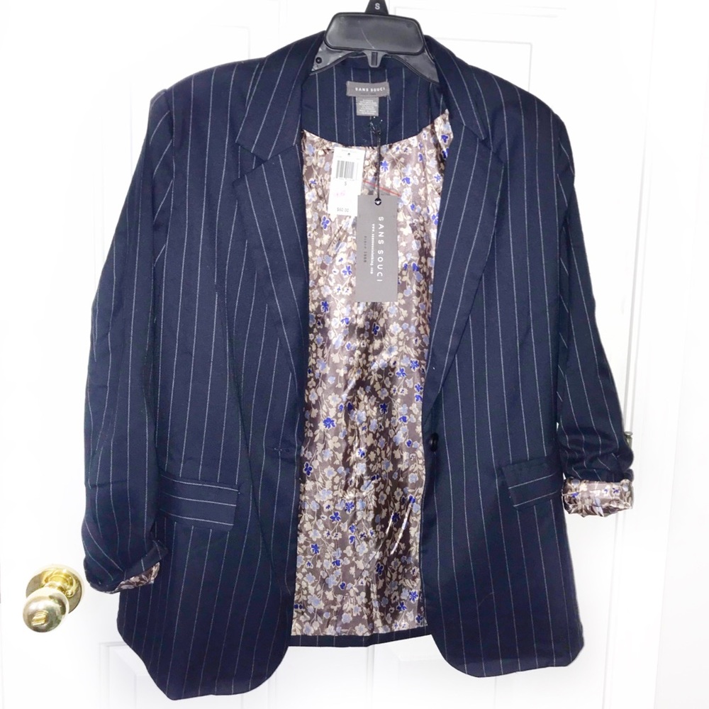 Women’s Oversized Navy Blazer